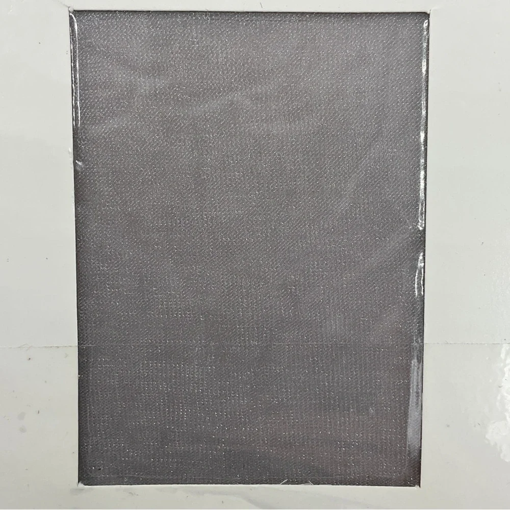 Givenchy NWT Vintage 1996 Body Gleamers Shimmery Sheer Pantyhose Silver Fox 157